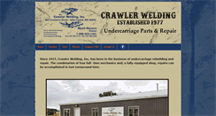Desktop Screenshot of crawlerwelding.com